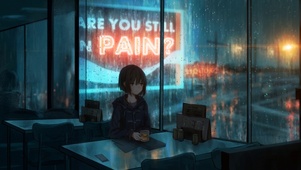 寂寞雨夜