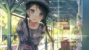 夏日车站少女