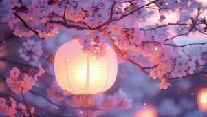 花与灯笼