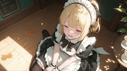 打翻咖啡的女仆日常
