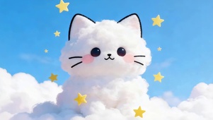 云朵猫咪