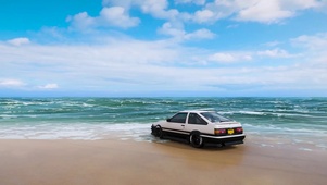 海边的AE86