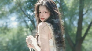 清纯治愈女孩