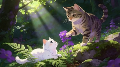 两只猫咪