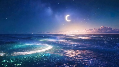 夜景星空