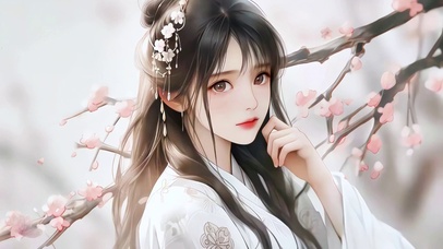 风拂桃枝惹卿思