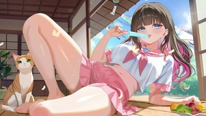 夏日jk少女