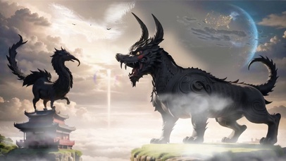 唯美奇幻古代神兽