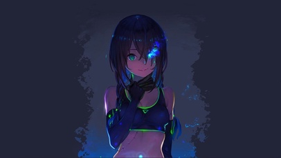 运动女孩