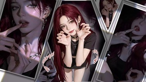 漫画滚动风少女
