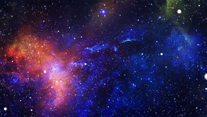 彩色宇宙星空