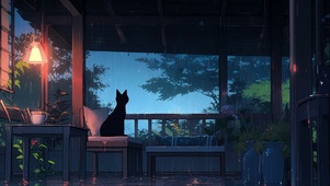 孤独的雨夜