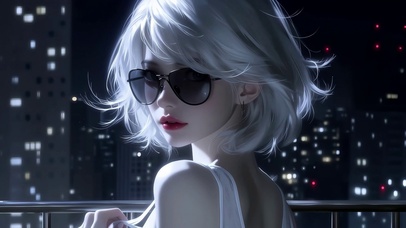 清冷感美女