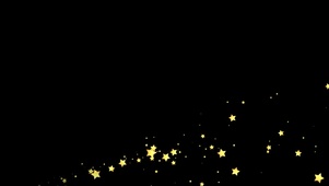 星星动态飞过夜空