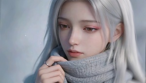 想念你的氛围感美女