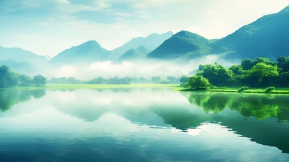 山水美景