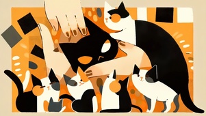 摇动小猫