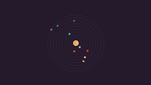 桌面上的小星球