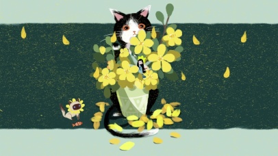 猫咪花瓶