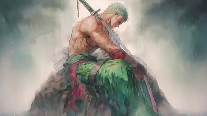 雨中索隆