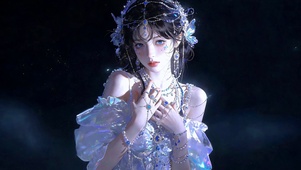 琉璃幻梦古典雅致少女