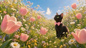 猫与蝶的初夏