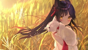 美少女和宠物