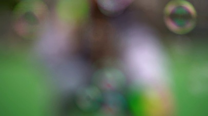 4K唯美泡泡气泡漂浮意境