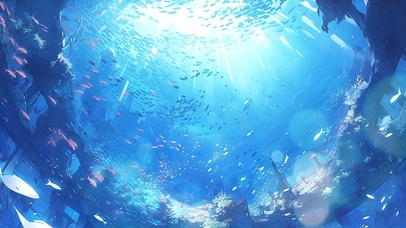 【4K】海底溶洞