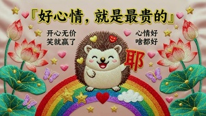 刺绣|好心情,就是最贵的