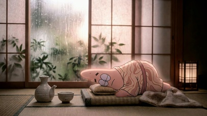 派大星雨天小憩