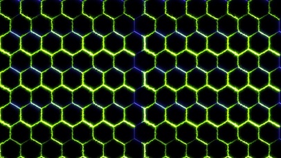 4k蜂巢系列-绿色墙