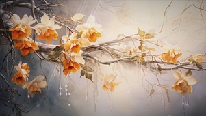 解压花卉壁纸
