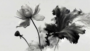 墨染莲心