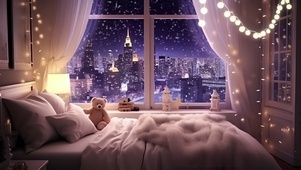 雪景小屋