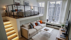 【雨景】雨中的复式小开间