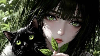 猫和少女