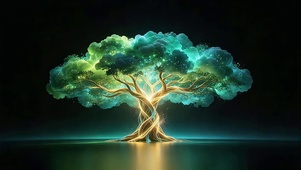 青荧流光灵树