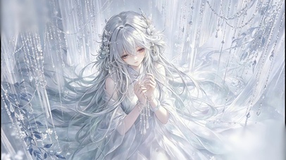 纯白唯美少女