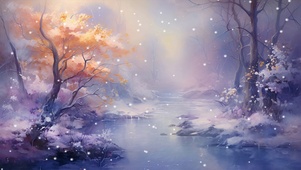 唯美梦幻森林壁纸