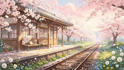 樱花车站