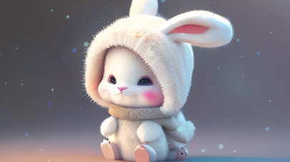 可爱小兔子