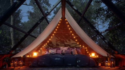 舒适的森林小屋