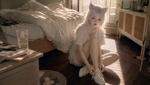 猫耳晨光少女