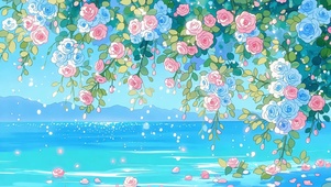 蔚蓝海岸的繁花秘境