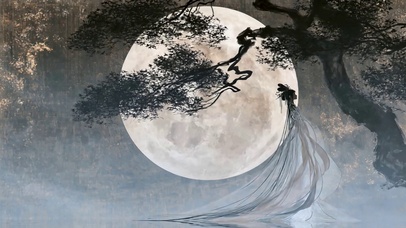 一轮明月