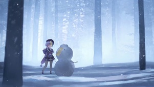 七七堆雪人