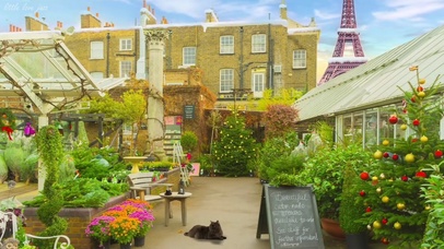 巴黎小花园咖啡馆