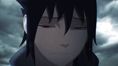 淋雨的伤感男孩