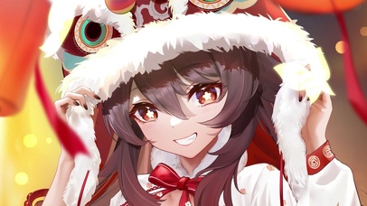 胡桃新年-画师：劉了了